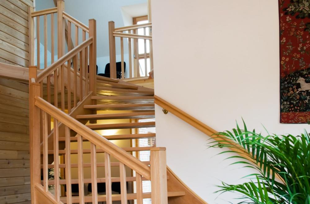 escalier en bois